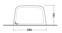 Outwell Fastlane 300 Annexe -World Of Camping 111428 fastlane 300 annexe drawing other4