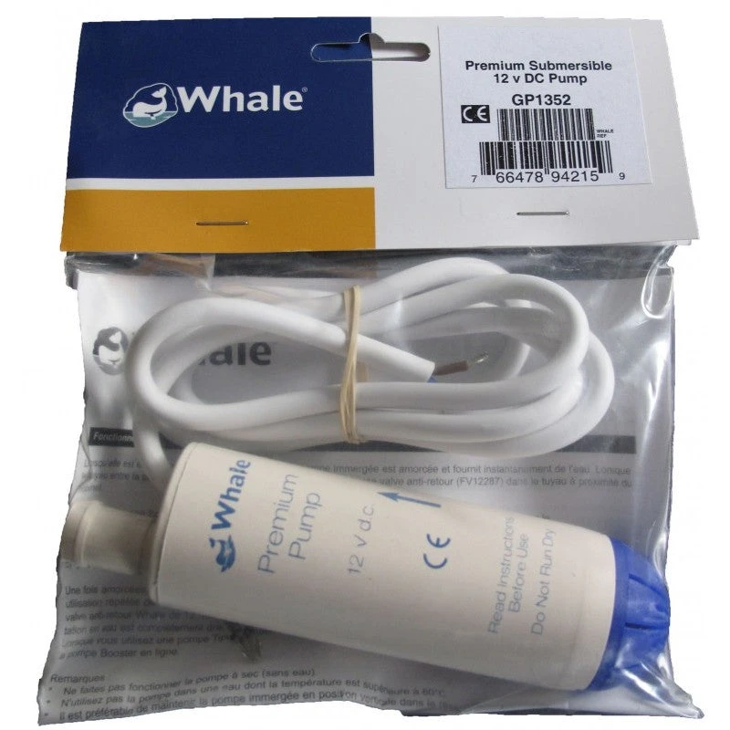 Whale Premium Submersible Pump, Whale GP1352 1 Whale Premium Submersible Pump, Whale GP1352
