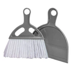 Compact Dust Pan And Brush Set
