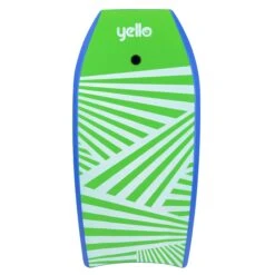Yello 41" Slick Zig Zag Bodyboard (Blue) -World Of Camping BGG1606 yello 41inch slick zig zag bodyboard blue 2