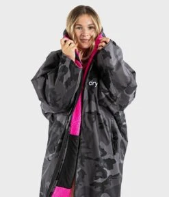 Dryrobe Advance Long Sleeve Black Camouflage Pink - RECYCLED -World Of Camping Black Camo Pink 5 2024x2024 6355c3c2 2ff8 462e 9928 c31170600458