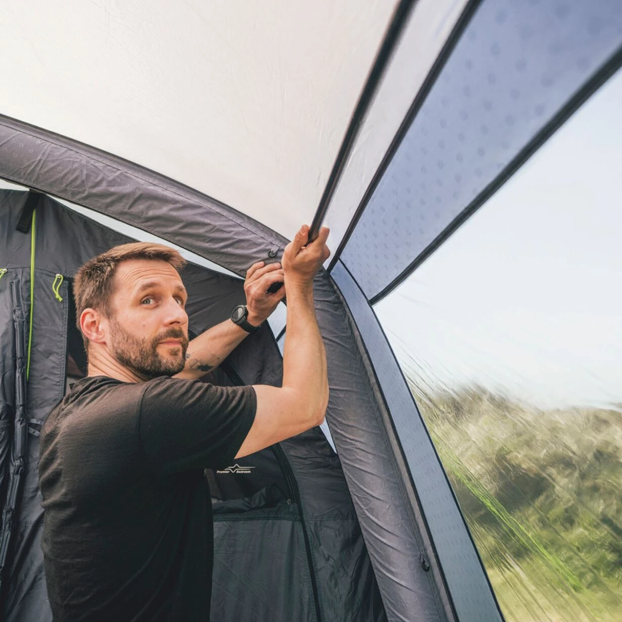 Outwell Michigan 4 Air Tent - 2025 8 Outwell Michigan 4 Air Tent - 2025 - Image 8