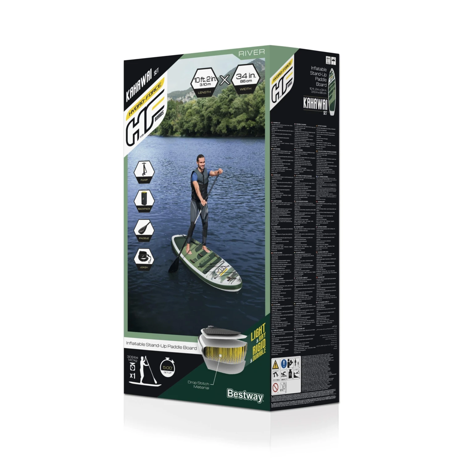 Bestway Hydro Force Kahawai 10ft Stand Up Paddle Board 2 Bestway Hydro Force Kahawai 10ft Stand Up Paddle Board - Image 2