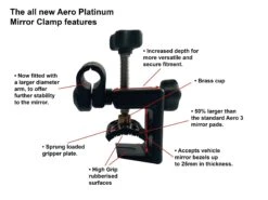 Milenco Aero Platinum Mirror 14 Milenco Aero Platinum Mirror -World Of Camping Platinum Clamps descriptions
