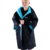 Dryrobe Advance Kids Short Sleeve BLACK BLUE