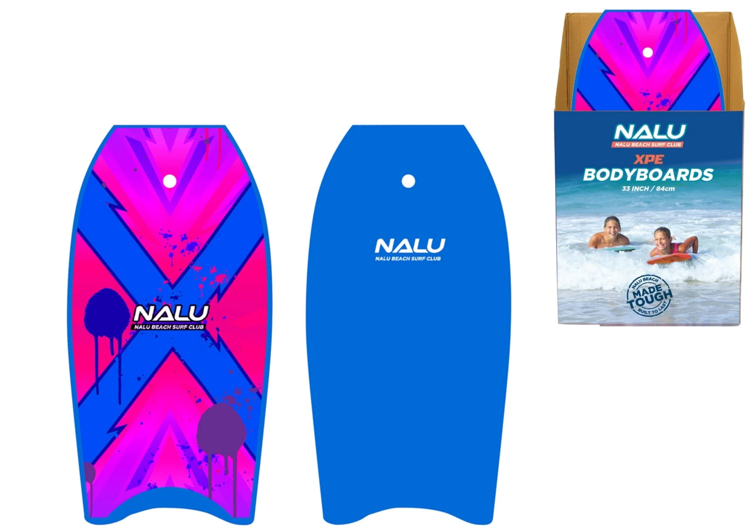 Nalu 33" Xpe Bodyboard 2 Nalu 33" Xpe Bodyboard - Image 2