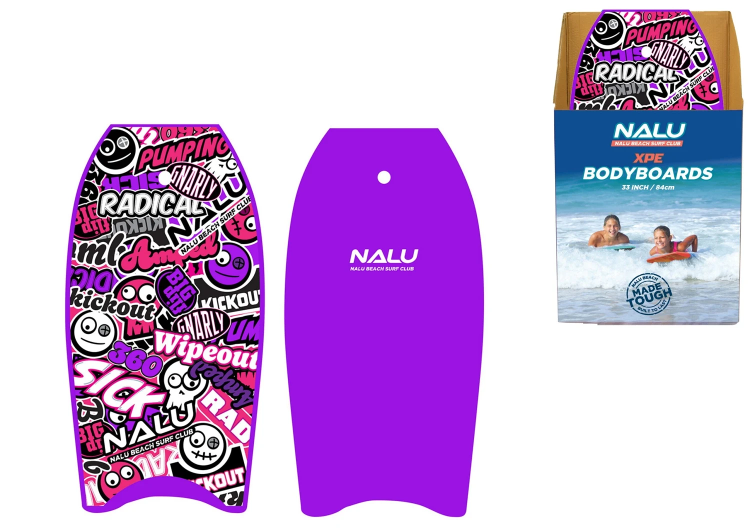 Nalu 33" Xpe Bodyboard 3 Nalu 33" Xpe Bodyboard - Image 3