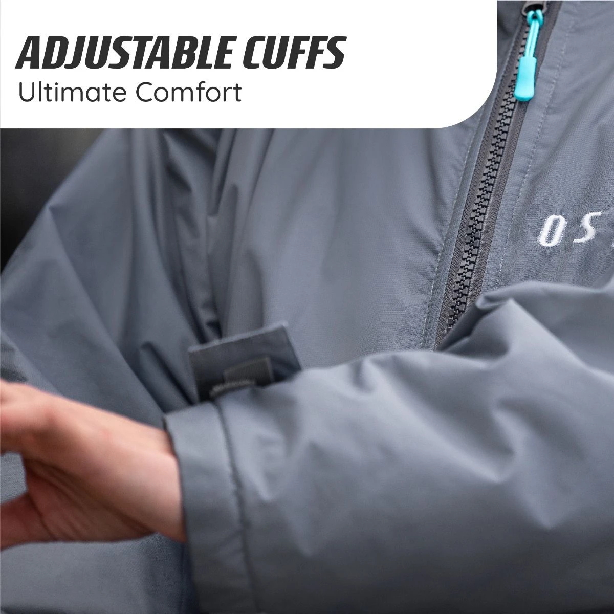 Osprey Changing Robe Grey 4 Osprey Changing Robe Grey - Image 4