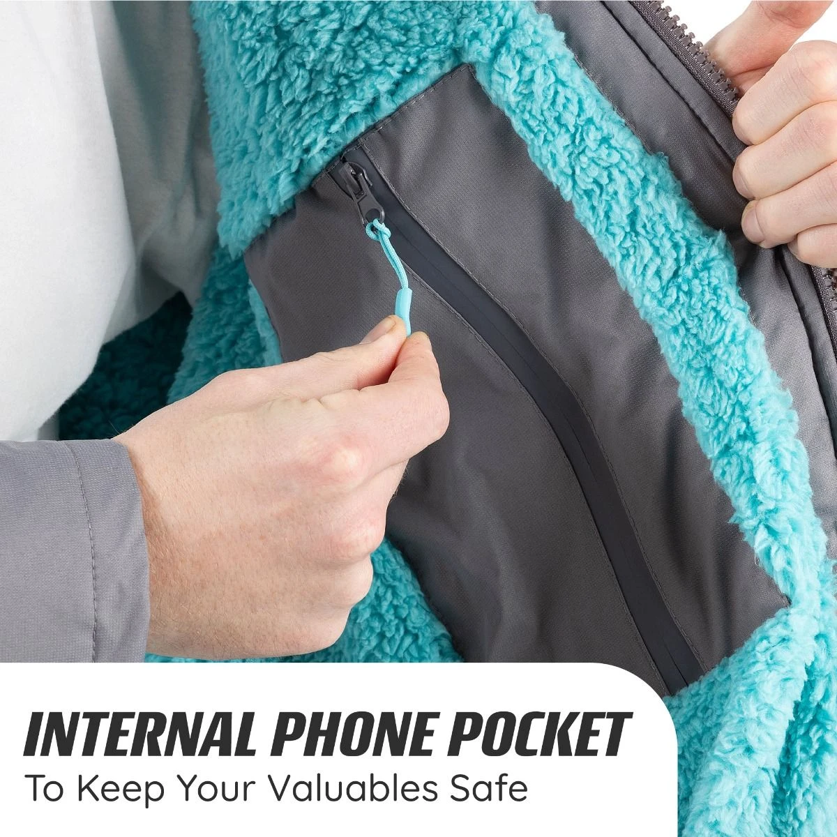 Osprey Changing Robe Grey 6 Osprey Changing Robe Grey - Image 6