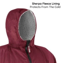 Osprey Unisex Changing Robe Maroon 16 Osprey Unisex Changing Robe Maroon -World Of Camping callout 3 6
