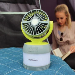 World Of Camping -World Of Camping lumi fan 1