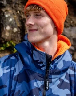 Dryrobe Advance Long Sleeve Blue Camo Orange 10 Dryrobe Advance Long Sleeve Blue Camo Orange -World Of Camping male adult advance bluecamoorange 7